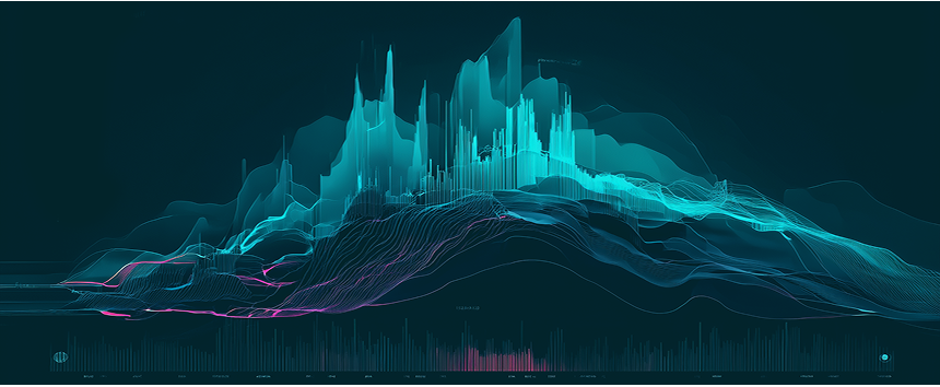 A visualization of wearable sleep tracking data.